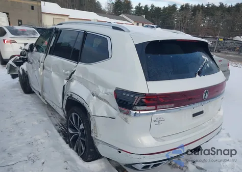 2025 Volkswagen Atlas 2.0T Sel Premium R-Line from USA, damaged, VIN 1V2FR2CA7SC503296